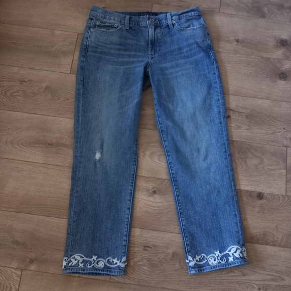 Lucky Brand Sweet Crop Jeans - Picture 3 of 10